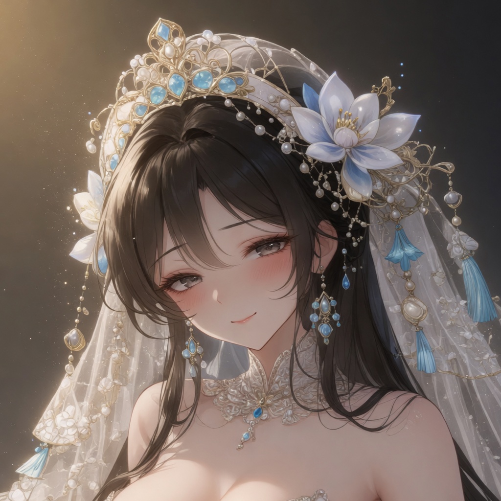 Idol character in special costume